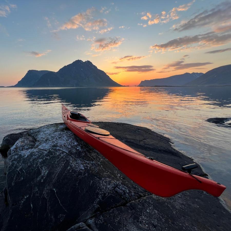 New! Luxury Cabin In Beautiful Lofoten Kleppstad Εξωτερικό φωτογραφία