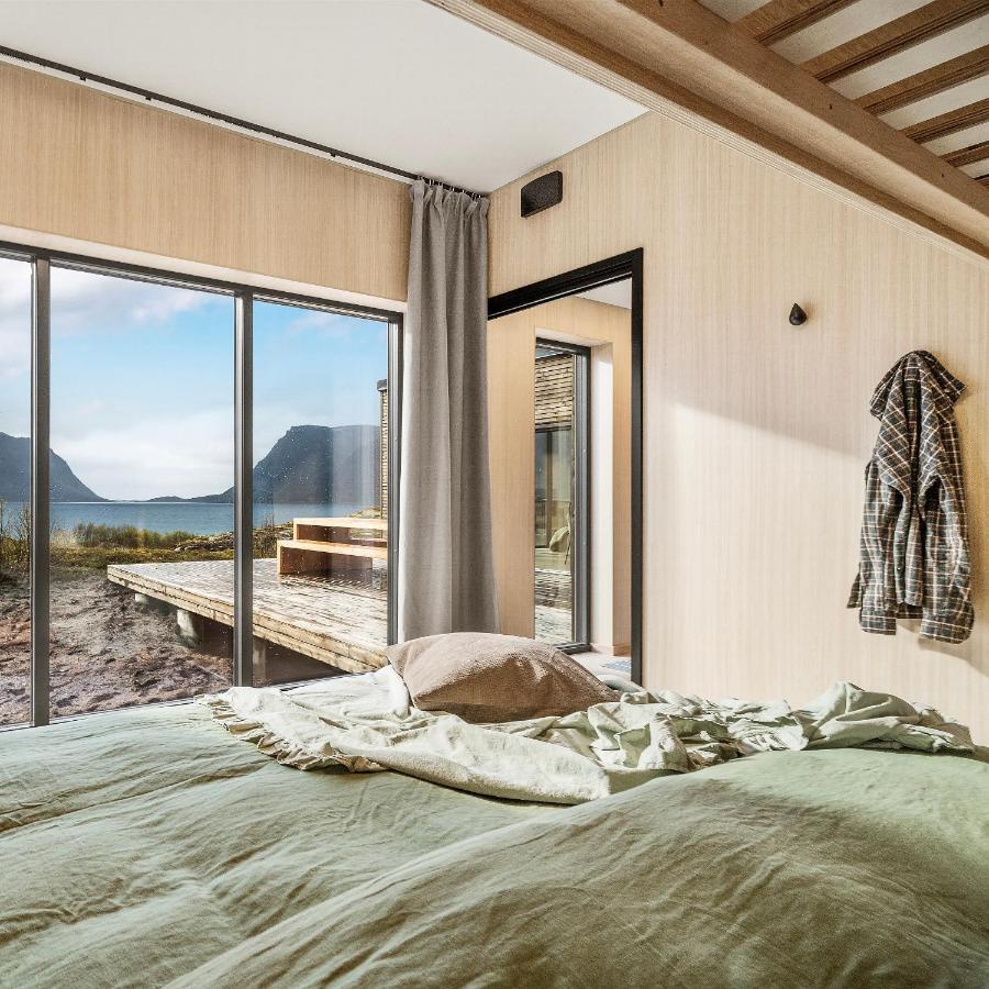 New! Luxury Cabin In Beautiful Lofoten Kleppstad Εξωτερικό φωτογραφία
