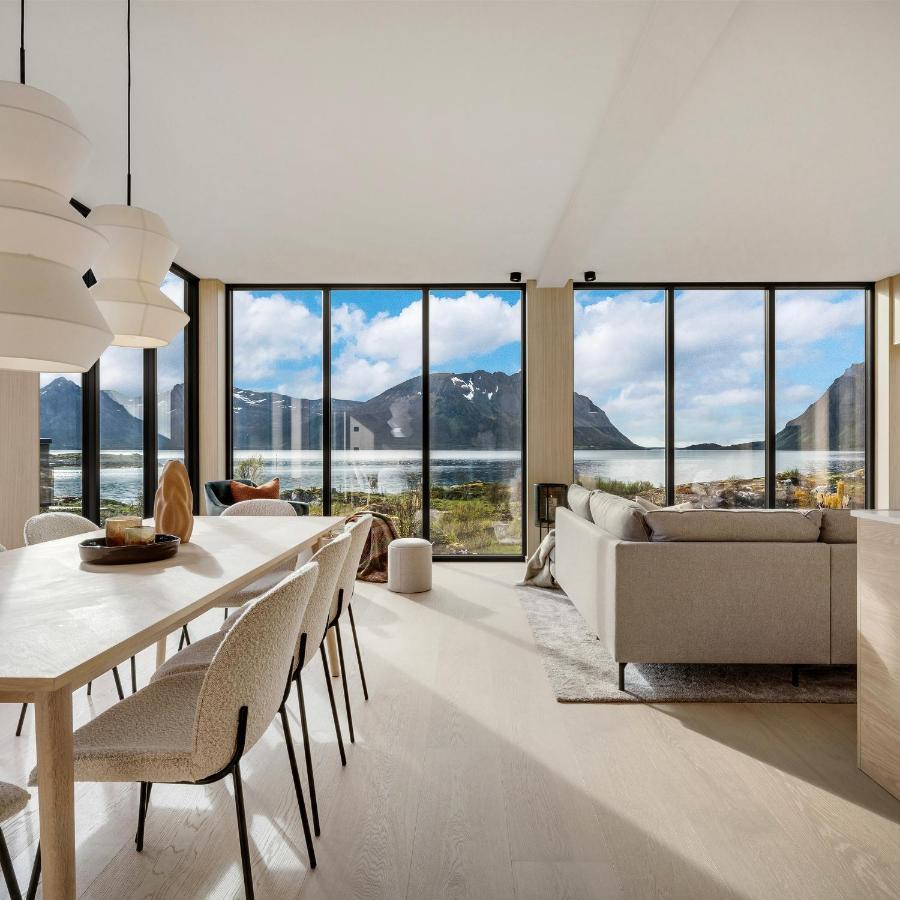 New! Luxury Cabin In Beautiful Lofoten Kleppstad Εξωτερικό φωτογραφία