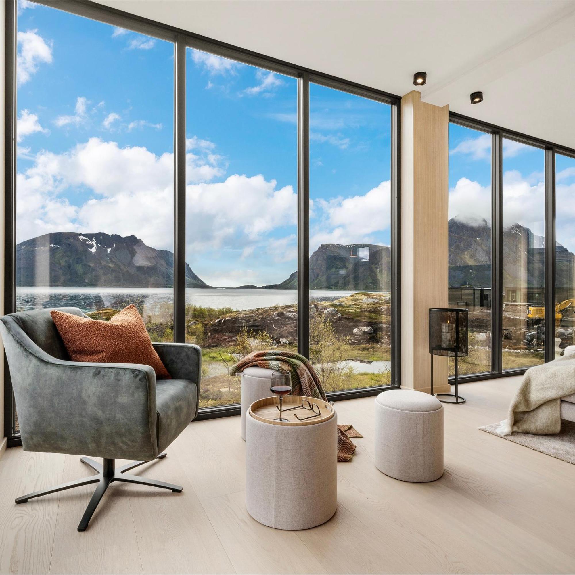 New! Luxury Cabin In Beautiful Lofoten Kleppstad Εξωτερικό φωτογραφία